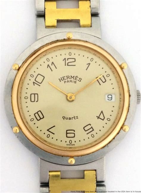 hermes paris watch|Hermes unisex 2101079 watch.